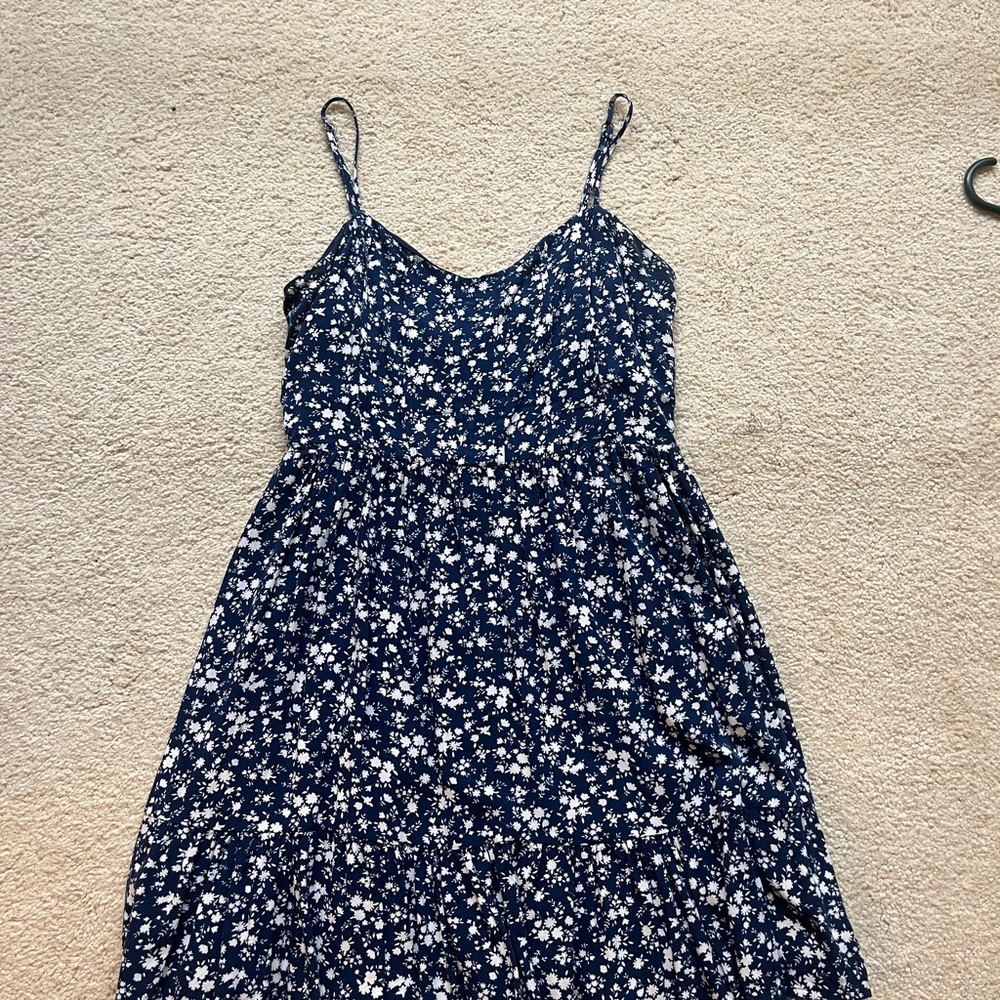 Floral Spaghetti Strap Sundress